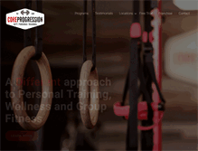Tablet Screenshot of coreprogression.com